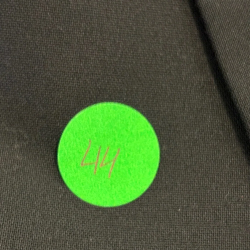 Sartoria Benetton Black Wool Blend 2 Button Suit Jacket Blazer Men's‎ Size 50